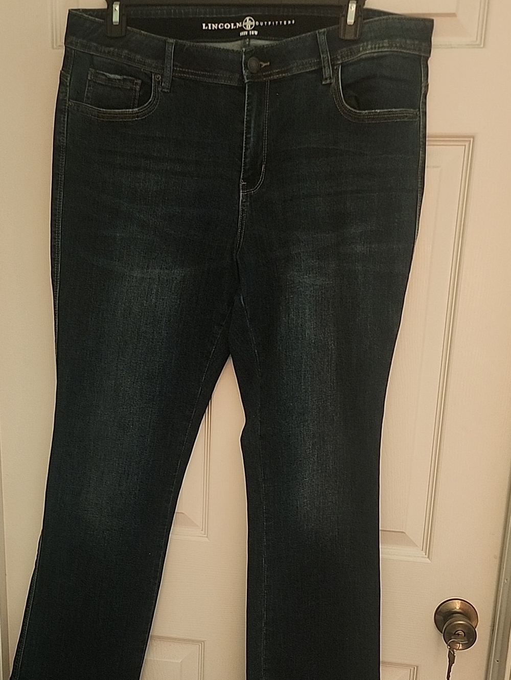 Lincoln Outfitters Women's Dark Indigo Boot Cut Jeans
